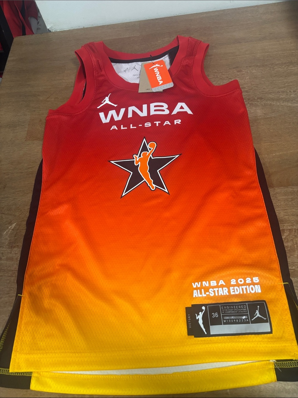 Nike WNBA All-Star Gradient Tank Top - Red/Orange/Yellow